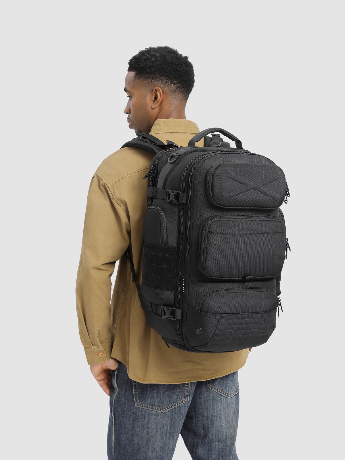 OZUKO 9842L Mochila de Viaje para Laptop 37 Litros