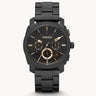 Reloj Fossil Machine de hombre correa de metal 42 mm