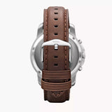 Reloj Fossil Grant de hombre banda de piel 44 mm