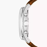 Reloj Fossil Grant de hombre banda de piel 44 mm