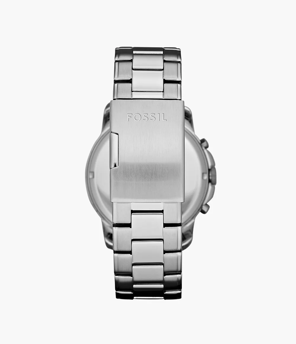 Reloj Fossil Grant de hombre banda de metal 43 mm