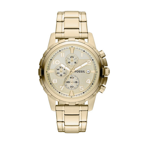 Reloj Fossil Dean de caballero correa de metal 45 mm