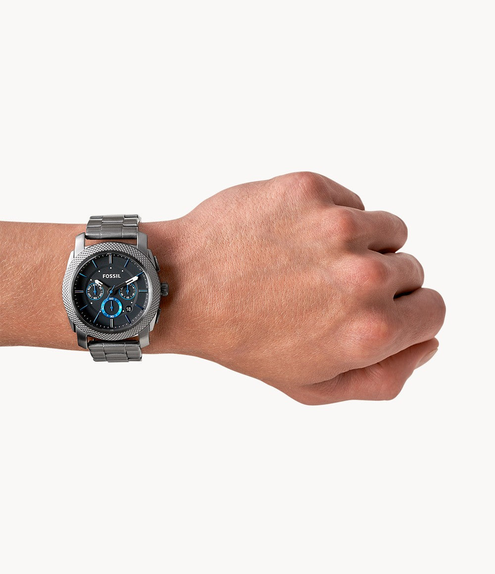 Reloj Fossil Machine de hombre pulsera de resina
