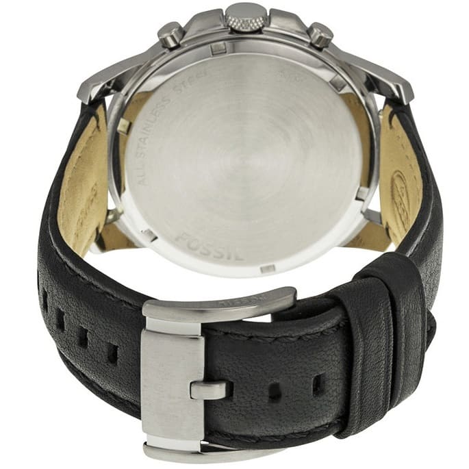 Reloj Fossil Grant de hombre banda de piel 44 mm