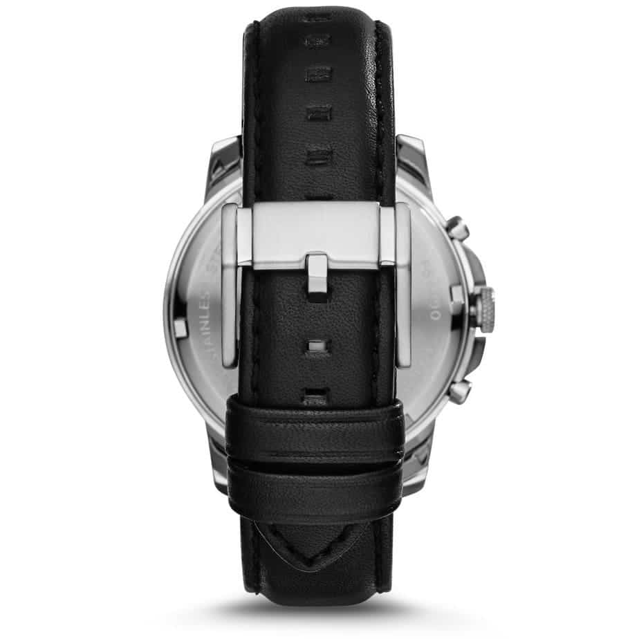 Reloj Fossil Grant de hombre banda de piel 44 mm