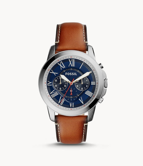 Fossil Neutra reloj Análogo para Caballero Correa de Cuero
