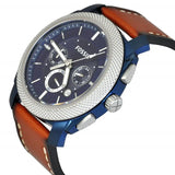 Reloj Fossil Machine de hombre pulsera de piel 46 mm