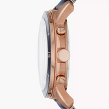 Reloj Fossil Grant de hombre banda de piel 44 mm