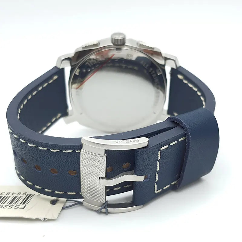 Reloj Fossil Machine de hombre pulsera de cuero 42 mm