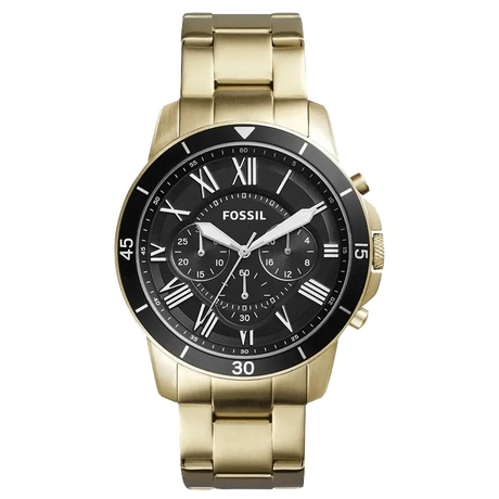 Reloj Fossil Grant de hombre banda de metal 43 mm
