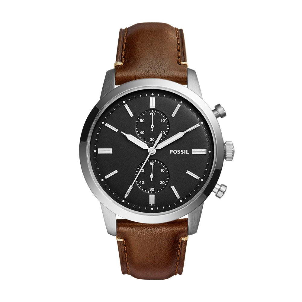 Reloj Fossil Townsman de hombre correa de cuero 44mm