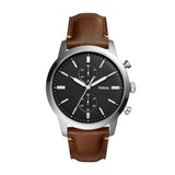 Reloj Fossil Townsman de hombre correa de cuero 44mm