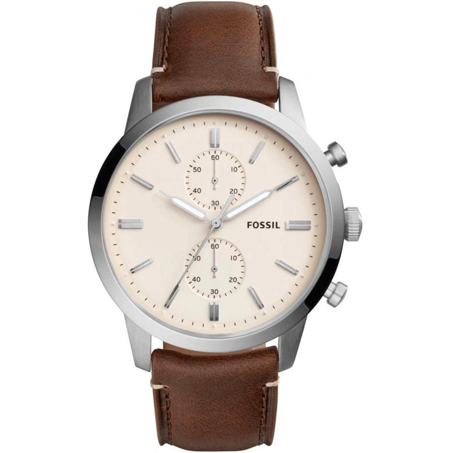 Reloj Fossil Townsman de hombre correa de cuero 44mm