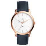 Fossil The Minimalist Reloj para Hombre Análogo Pulsera de Cuero