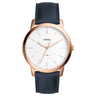 Fossil The Minimalist Reloj para Hombre Análogo Pulsera de Cuero