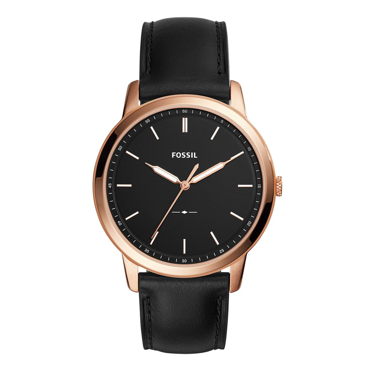 Fossil The Minimalist Reloj para Hombre Análogo Pulsera de Cuero