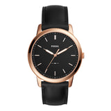 Fossil The Minimalist Reloj para Hombre Análogo Pulsera de Cuero