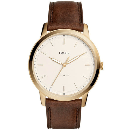 Fossil The Minimalist Reloj para Hombre Análogo Pulsera de Cuero