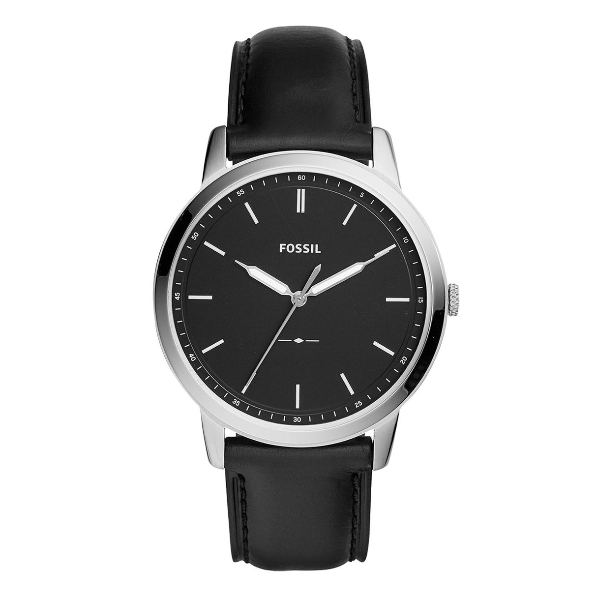 Fossil The Minimalist Reloj para Hombre Análogo Pulsera de Cuero