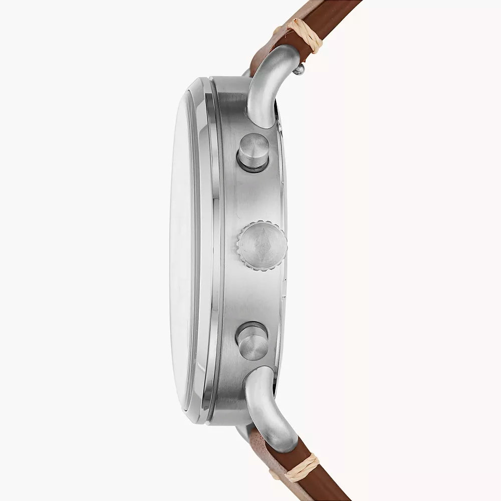 Fossil The Commuter Reloj Análogo de Cuero para Hombre