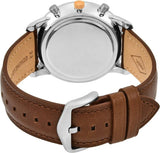 Fossil Neutra reloj Análogo para Caballero Correa de Cuero