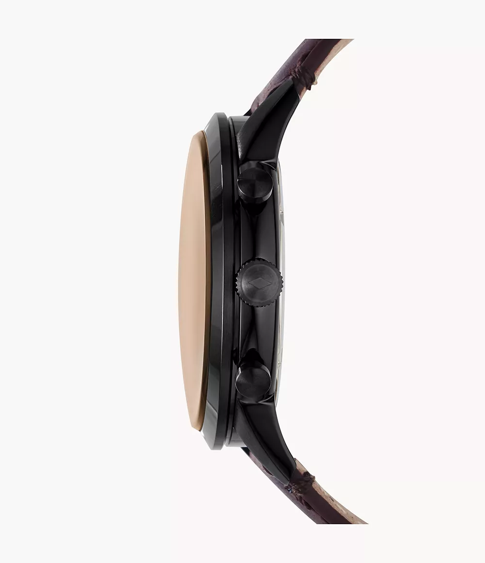 Reloj Fossil Townsman de hombre correa de cuero 44mm