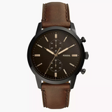 Reloj Fossil Townsman de hombre correa de cuero 44mm
