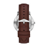 Fossil The Minimalist Reloj para Hombre Análogo Pulsera de Cuero