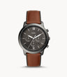 Fossil Neutra reloj Análogo para Caballero Correa de Cuero