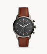 Reloj Fossil Townsman de hombre correa de cuero 44mm