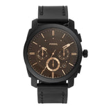 Reloj Fossil Machine de hombre pulsera de cuero 42 mm