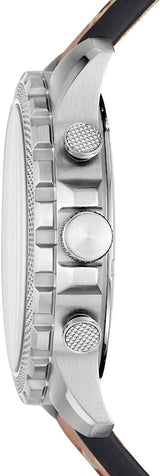 Reloj Fossil Bowman de caballero banda de cuero 46 mm