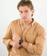 Reloj Fossil Neutra para caballero pulsera de metal 44mm