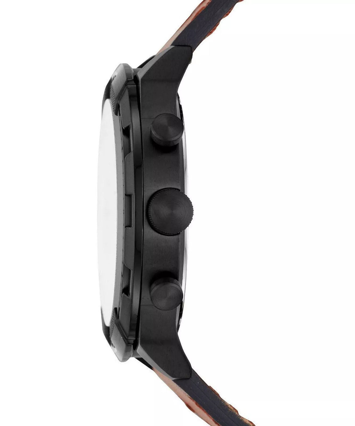 Fossil Bronson Reloj Análogo para Hombre Pulsera de Cuero