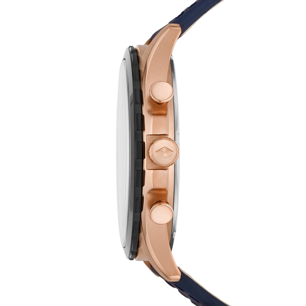 Reloj Fossil Forrester de hombre pulsera de cuero 46mm