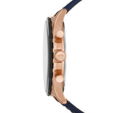 Reloj Fossil Forrester de hombre pulsera de cuero 46mm