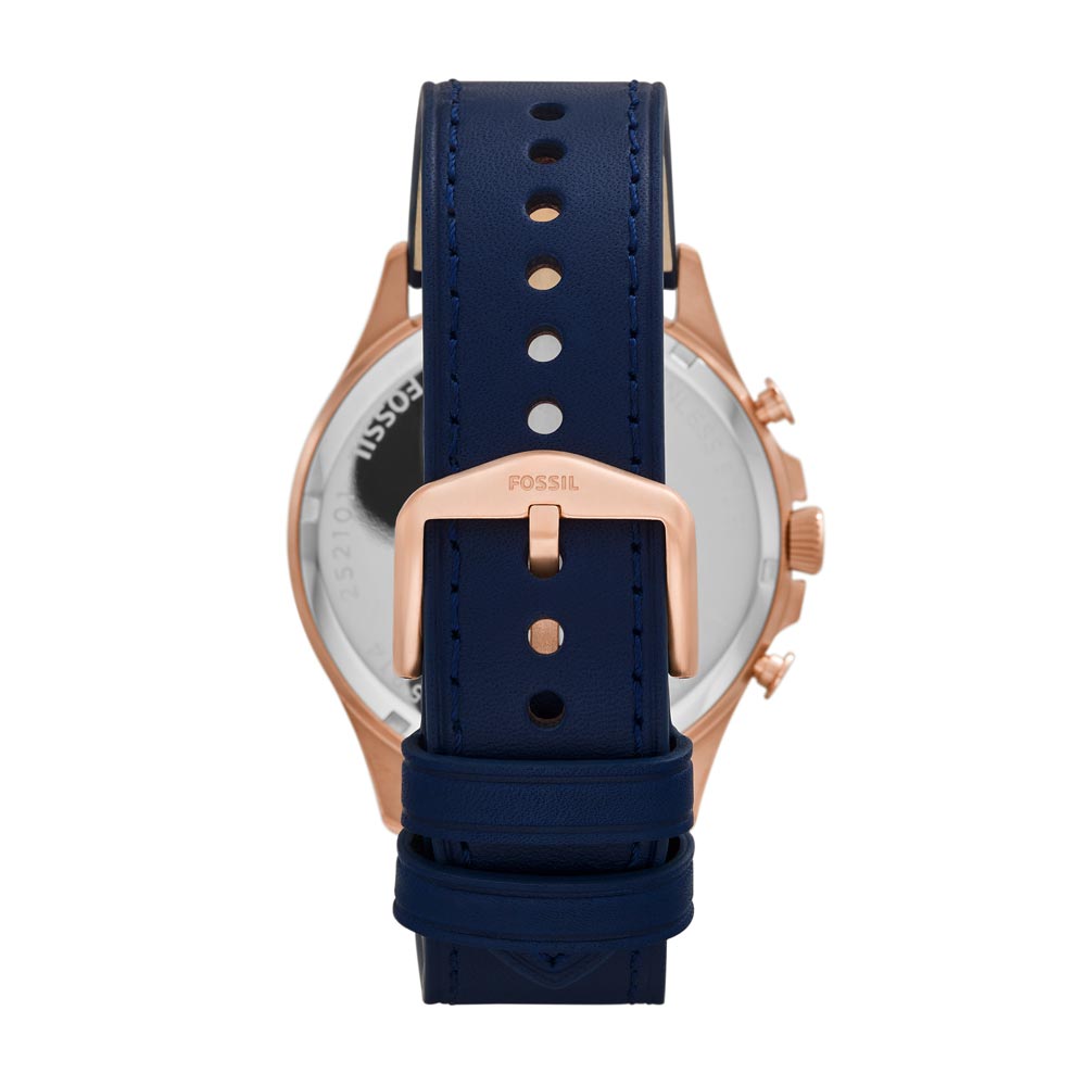 Reloj Fossil Forrester de hombre pulsera de cuero 46mm