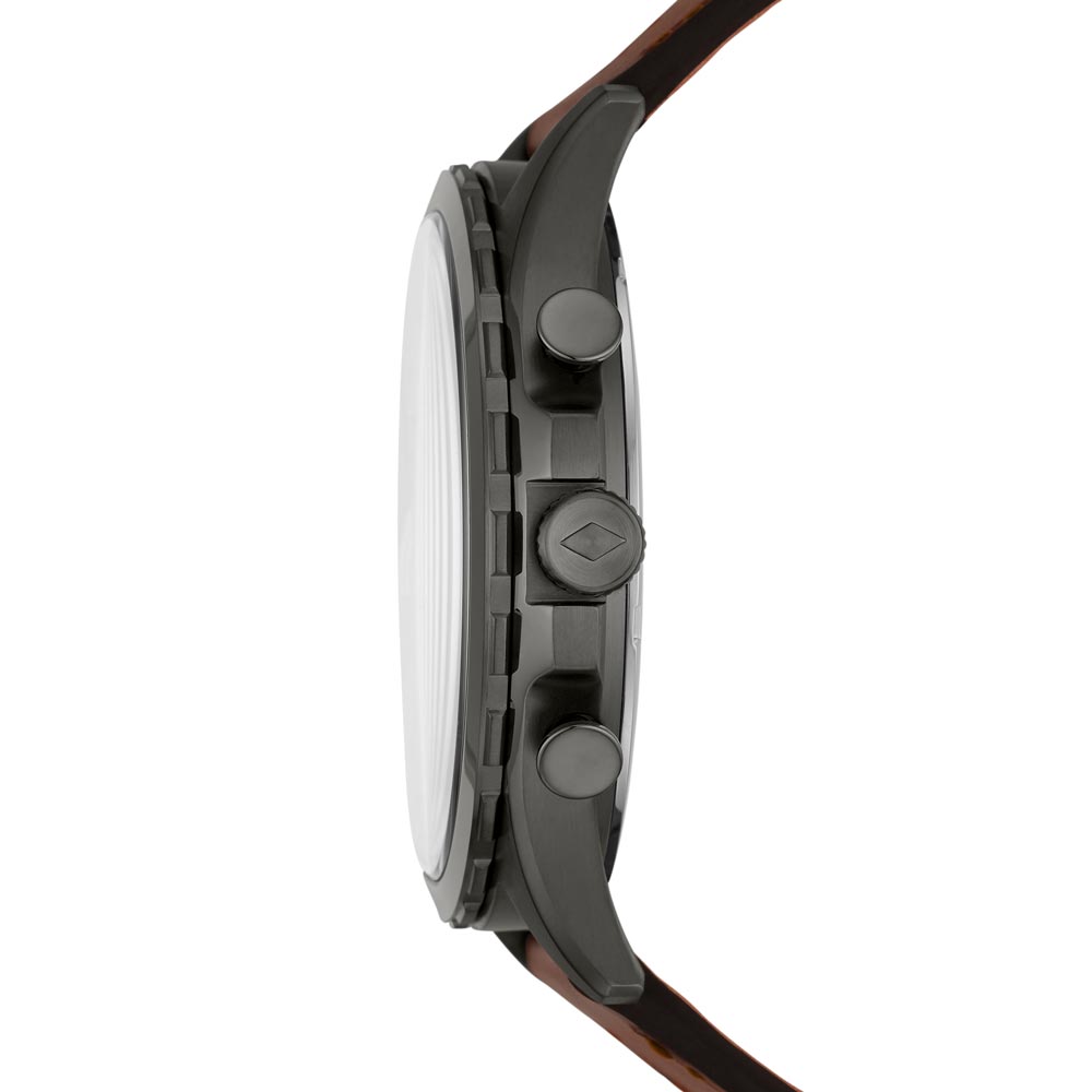 Reloj Fossil Forrester de hombre pulsera de cuero 46mm