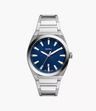 Fossil Everett Reloj para Hombre Análogo Pulsera de Metal