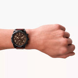 Reloj  Fossil Bronson de Hombre Pulsera de Piel