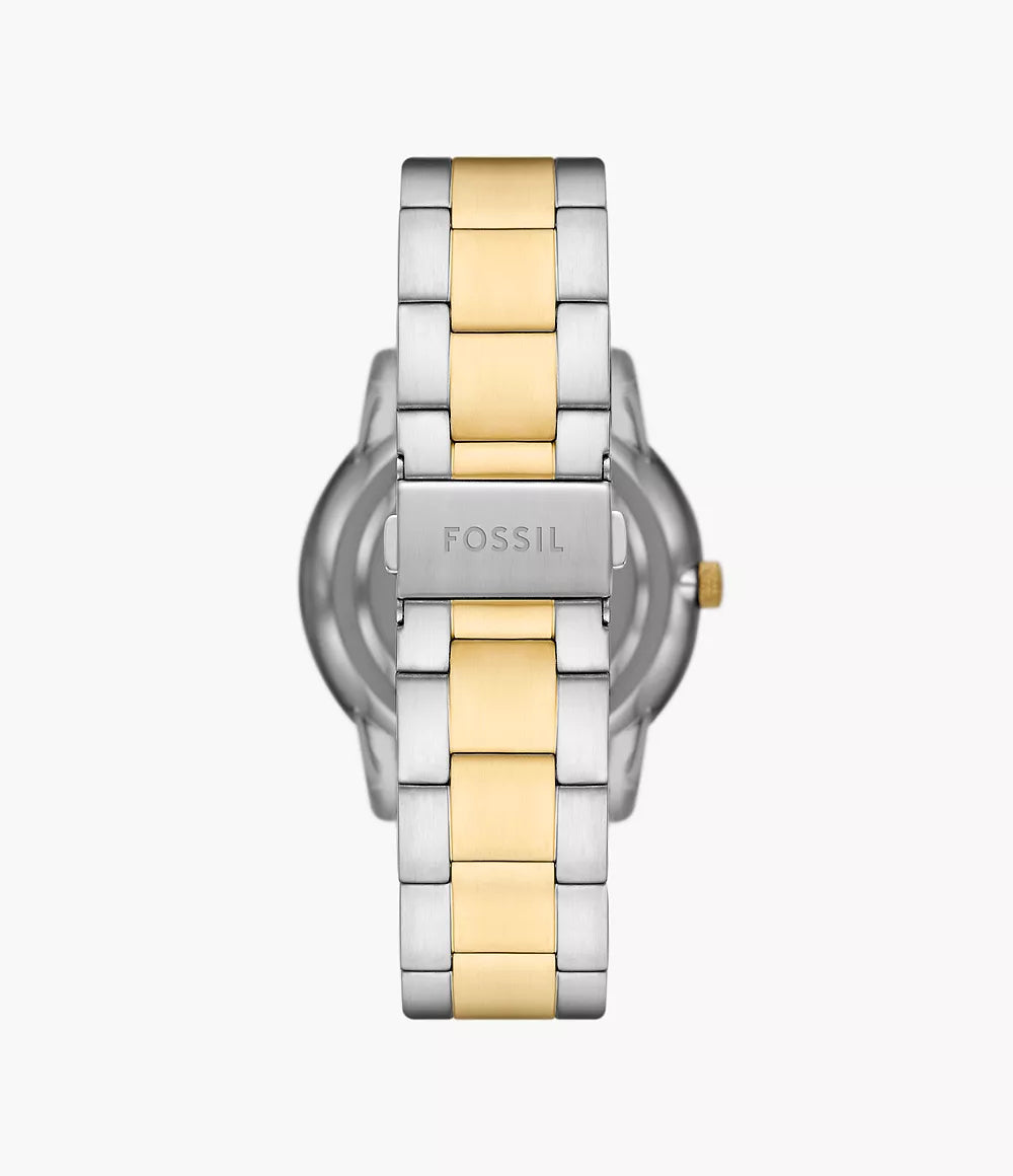 Reloj Fossil Moonphase de hombre banda de metal