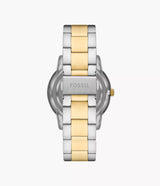 Reloj Fossil Moonphase de hombre banda de metal