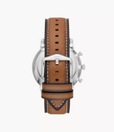 Fossil Neutra reloj Análogo para Caballero Correa de Cuero