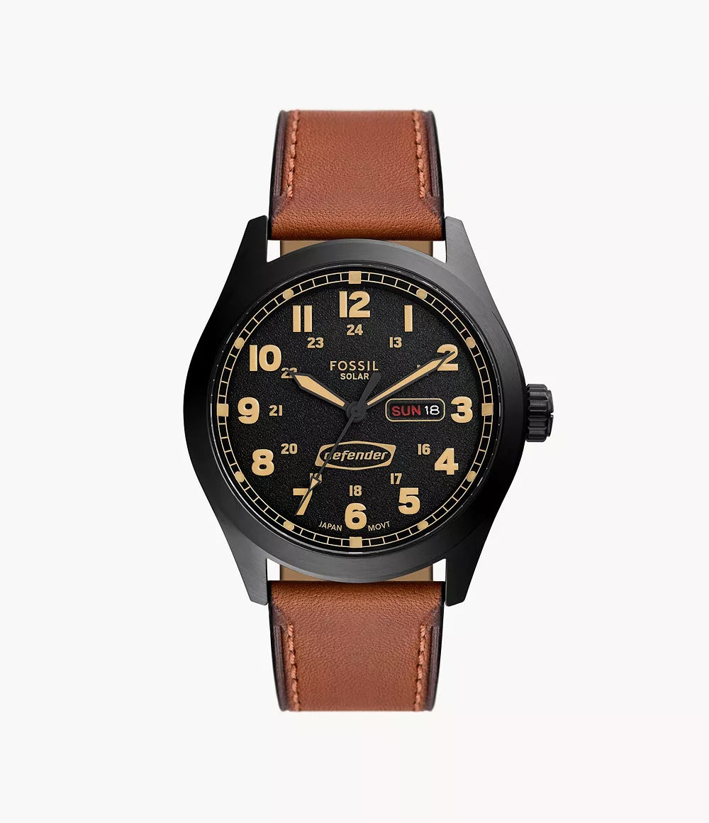 Reloj Fossil Defender para hombre pulsera de piel