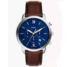 Fossil Neutra reloj Análogo para Caballero Correa de Cuero