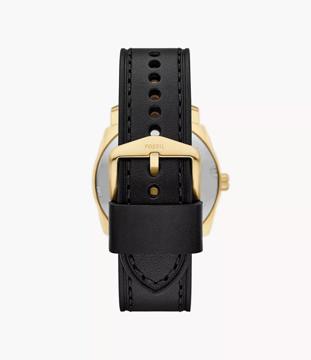 Reloj Fossil Machine de caballero correa de cuero 42 mm