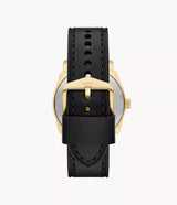 Reloj Fossil Machine de caballero correa de cuero 42 mm