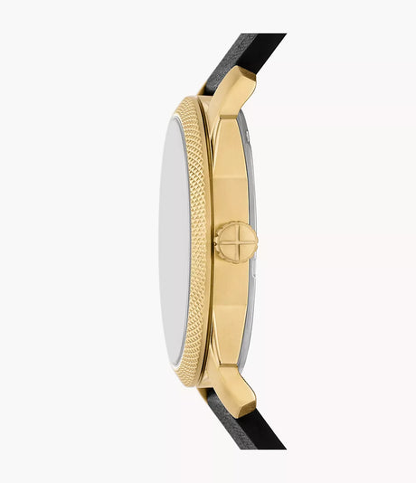 Reloj Fossil Machine de caballero correa de cuero 42 mm