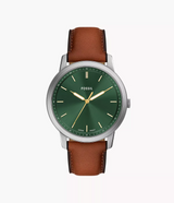 Fossil The Minimalist Reloj para Hombre Análogo Pulsera de Cuero