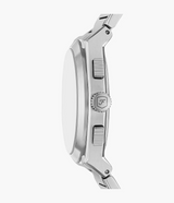 Reloj Fossil Everett Smoke de hombre banda de metal 44 mm